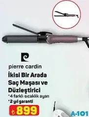 PİERRE CARDİN İKİSİ BİR ARADA SAÇ MAŞASI VE DÜZLEŞTİRİCİ